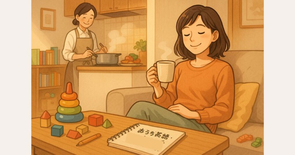 家事代行を頼んで、教員ママがリラックスする時間