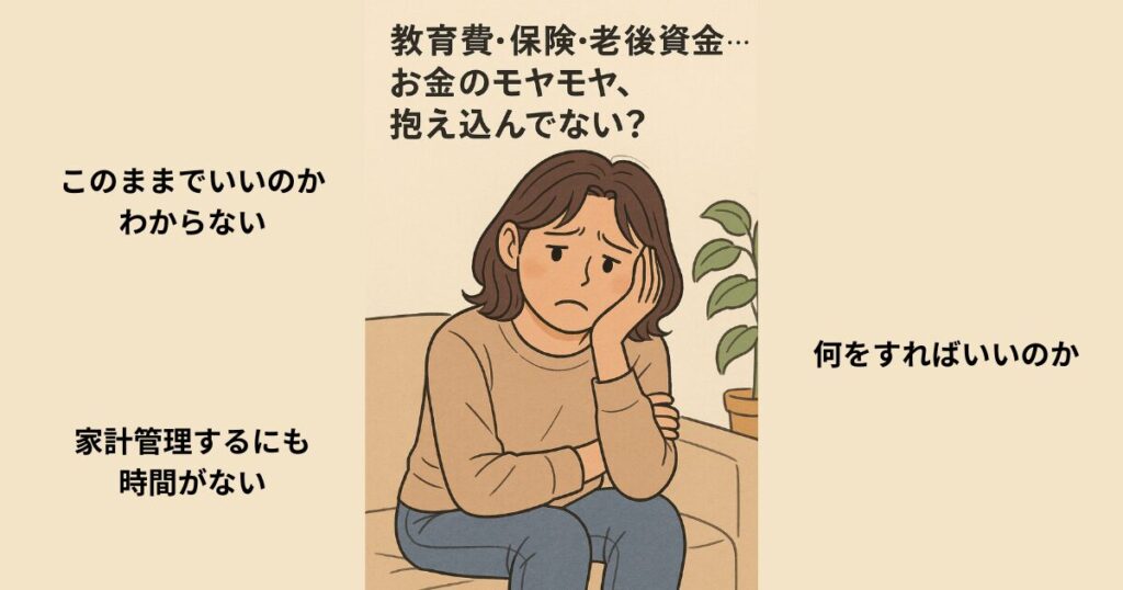 家計のことがなんとなく不安だけど、何をすればいいのかわからない人